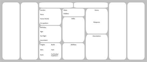 Blank character template by Anekamaru on DeviantArt