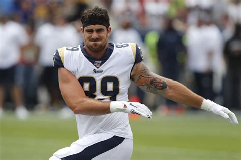 Tyler Higbee has emerged as big target for Rams' Jared Goff - Los ...