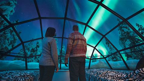 You can stay in a glass igloo at this magical Finnish resort