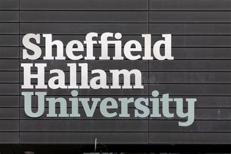 Sheffield Hallam University Sign Editorial Photography - Image of united, sheffield: 243251977