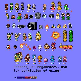 Super Custom Mario Sprites! by MegaRed225 on DeviantArt