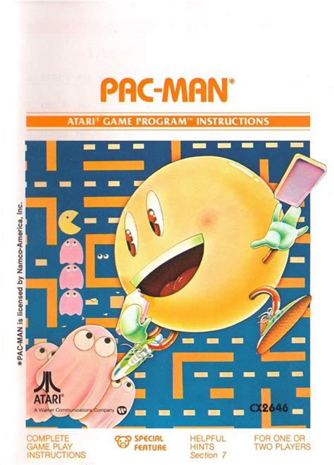 Atari 2600 VCS Pac-Man : scans, dump, download, screenshots, ads ...