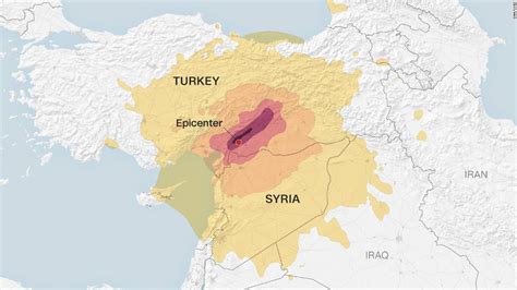 Map: Epicenter and aftershock locations of earthquake in Turkey, Syria - CNN