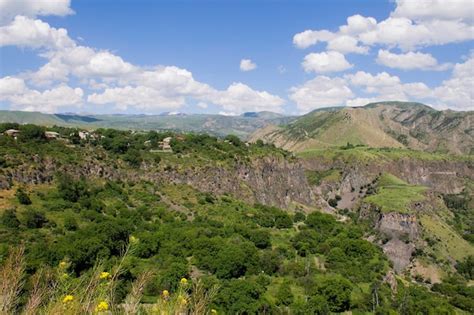 Premium Photo | Nature of armenia. armenian landscape.