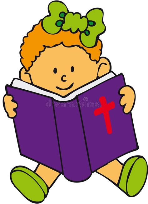 Child Reading Bible Stock Illustrations – 388 Child Reading Bible Stock ...
