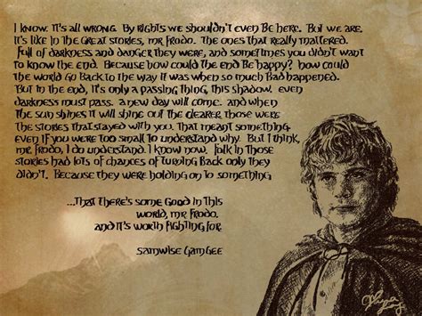 The Stories That Really Mattered Samwise Gamgee - Etsy