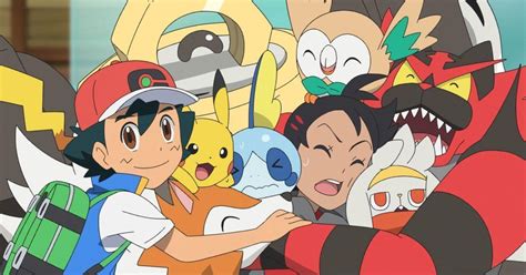 Watch: Pokemon Journeys Reunites Ash with His Alolan Team