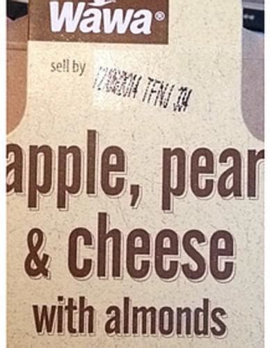 Wawa Grocery Pear & Cheese with Almonds Apple - 170 g, Nutrition ...