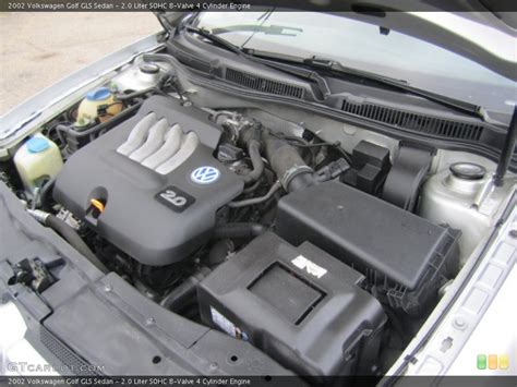 2.0 Liter SOHC 8-Valve 4 Cylinder Engine for the 2002 Volkswagen Golf ...