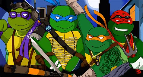 TMNT 2003/ 2014 crossover by DonatelloHawkx on DeviantArt