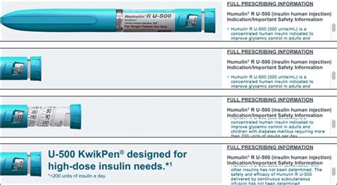 Humulin R KwikPen Banner Ad: Designed for High-Dose Insulin Needs ...