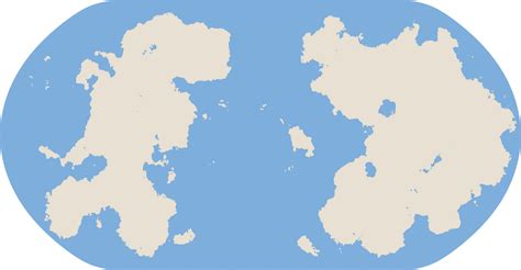 Blank Alien World Map by TerranTechnocrat on DeviantArt