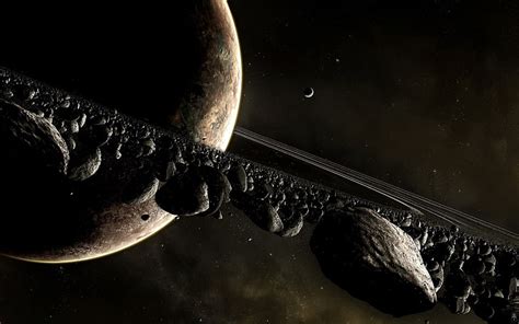 1920x1080px | free download | HD wallpaper: Saturn, space, rock, planet ...