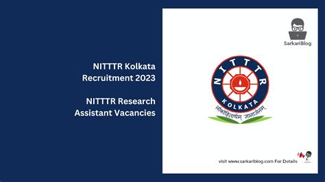 NITTTR Kolkata Recruitment 2023