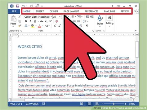 3 Ways to Format a Word Document - wikiHow