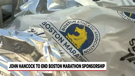 John Hancock ending sponsorship of the Boston Marathon - YouTube