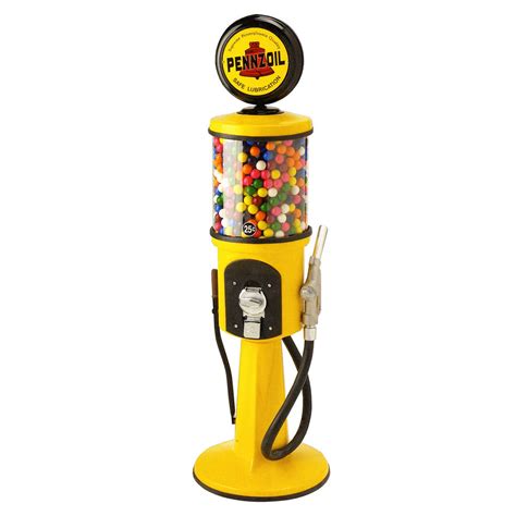 Mini Gas Pump Gumball Machines - 4 feet 2 Inches | Gas Pump Gumball ...