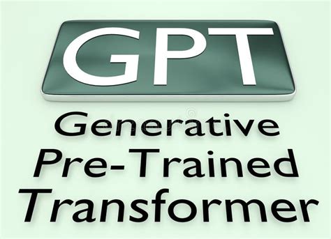 GPT, Generative Pre Trained Transformer, Creative Text Composed with Multi Colored Stone Letters ...