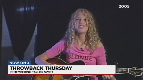 Throwback Thursday to Taylor Swift - YouTube