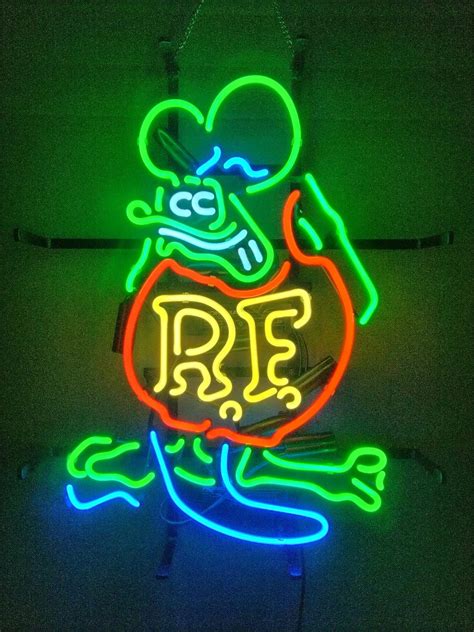 NEW Rat Fink Neon Sign / Rat Fink Signs / Hot Rod Sign