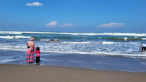 Parangtritis Beach Yogyakarta Indonesia Stock Photo - Image of vacation ...