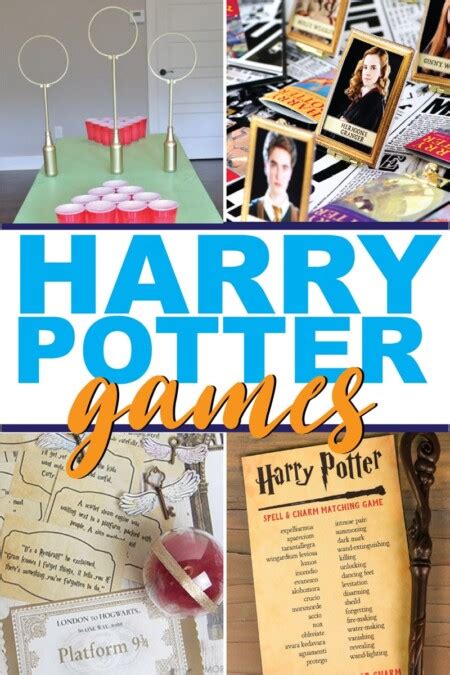 27 Magical Harry Potter Games for Any Age - Play Party Plan