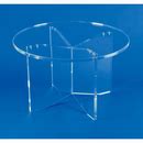 Table ronde plexiglas