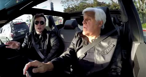 Jay Leno And Elon Musk Test Drive The New Cybertruck