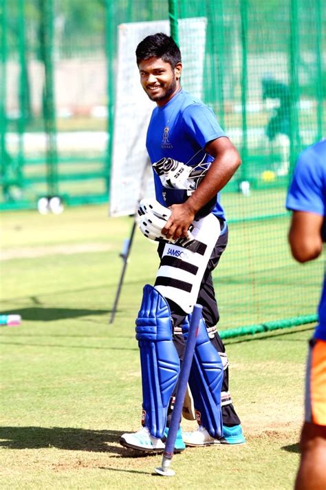 IPL 2018 - Rajasthan Royals practice session - Sanju Samson