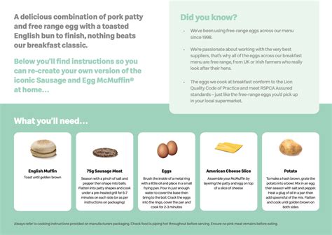 McDonald's UK releases recipe for Sausage & Egg McMuffin - Mothership.SG - News from Singapore ...