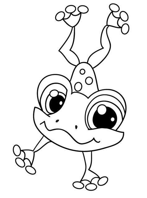 Cute Frog Coloring Pages - Get Coloring Pages