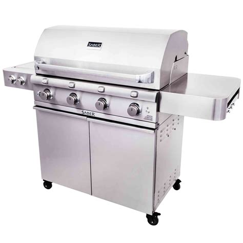 Saber Premium 4-Burner Gas Grill - Byler's Stove Shoppe