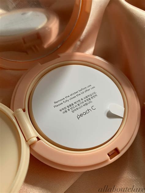 (SWATCH + REVIEW) Peach C : Honey Glow Cover Cushion — make your skin look rejuvenated with its ...