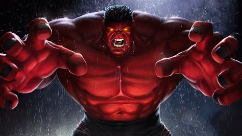 Red Hulk Contest Of Champions, HD Superheroes, 4k Wallpapers, Images ...