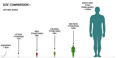 Eren Founding Titan Size Comparison