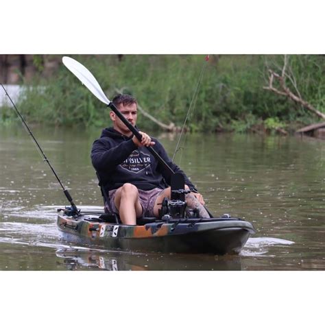 Pedal Fishing Kayak, Pedal-Powered Drive System w/ Rudder l Bay Sports