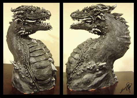 Dragon Sculpture by yuumei on DeviantArt