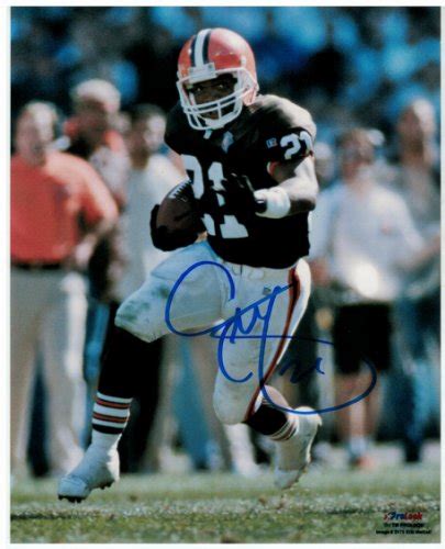 Eric Metcalf Autographed Memorabilia | Signed Photo, Jersey ...