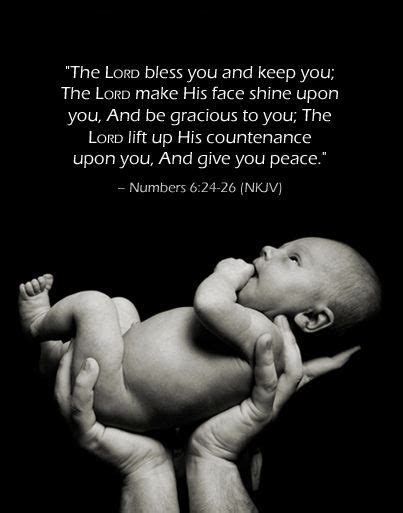 Baby Dedication: The Lord bless you and keep you