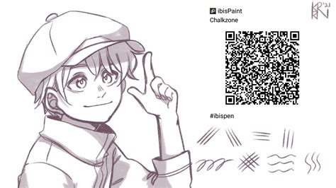 Ibis Paint Brushes Qr Code Sketch - ZTech