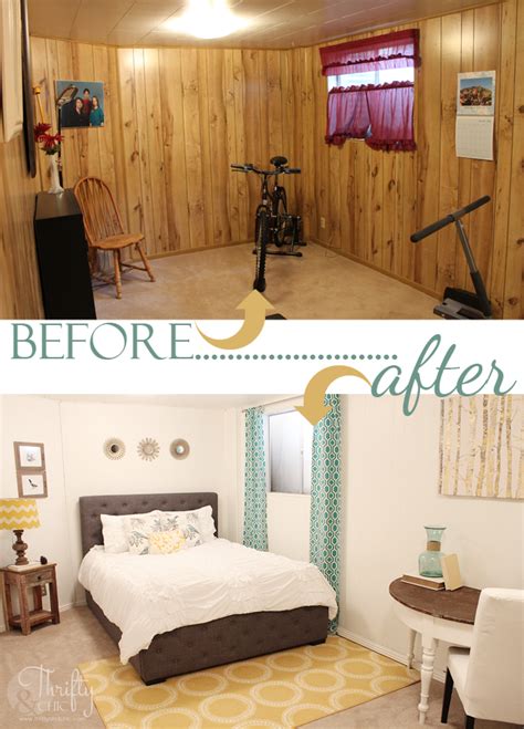 Painted Wood Paneling Walls Before And After | Psoriasisguru.com