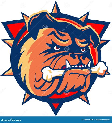 The Emblem of the Hockey Club `Hamilton Bulldogs`. Canada Editorial ...