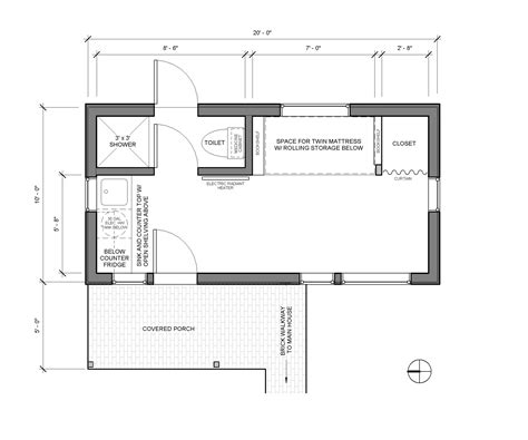 Small House Plans Under 300 Sq Ft