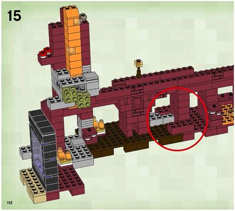 21122 The Nether Fortress - LEGO instructions and catalogs library