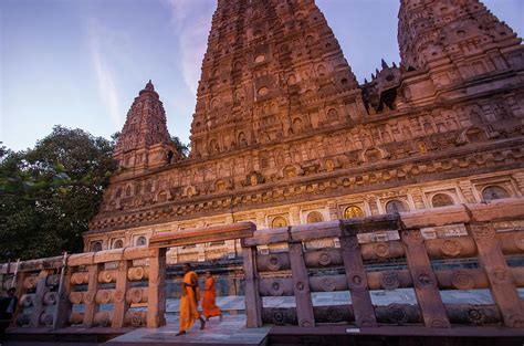 Mahabodhi Temple At Dusk, India by 117 Imagery