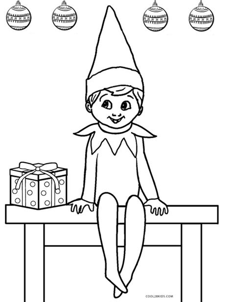 Elf On The Shelf Printable Picture - Printable Word Searches