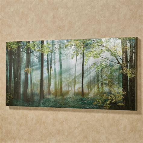 Summer Forest Canvas Wall Art