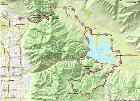 North Ogden Canyon - Pineview Lake Loop Ride