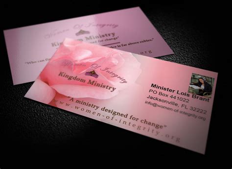 Women of Integrity Kingdom Ministry Flyer Design | Envisage Design Services