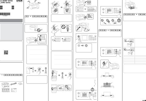 Manual Epson ET-4700 series (page 1 of 2) (English, French, Portuguese ...